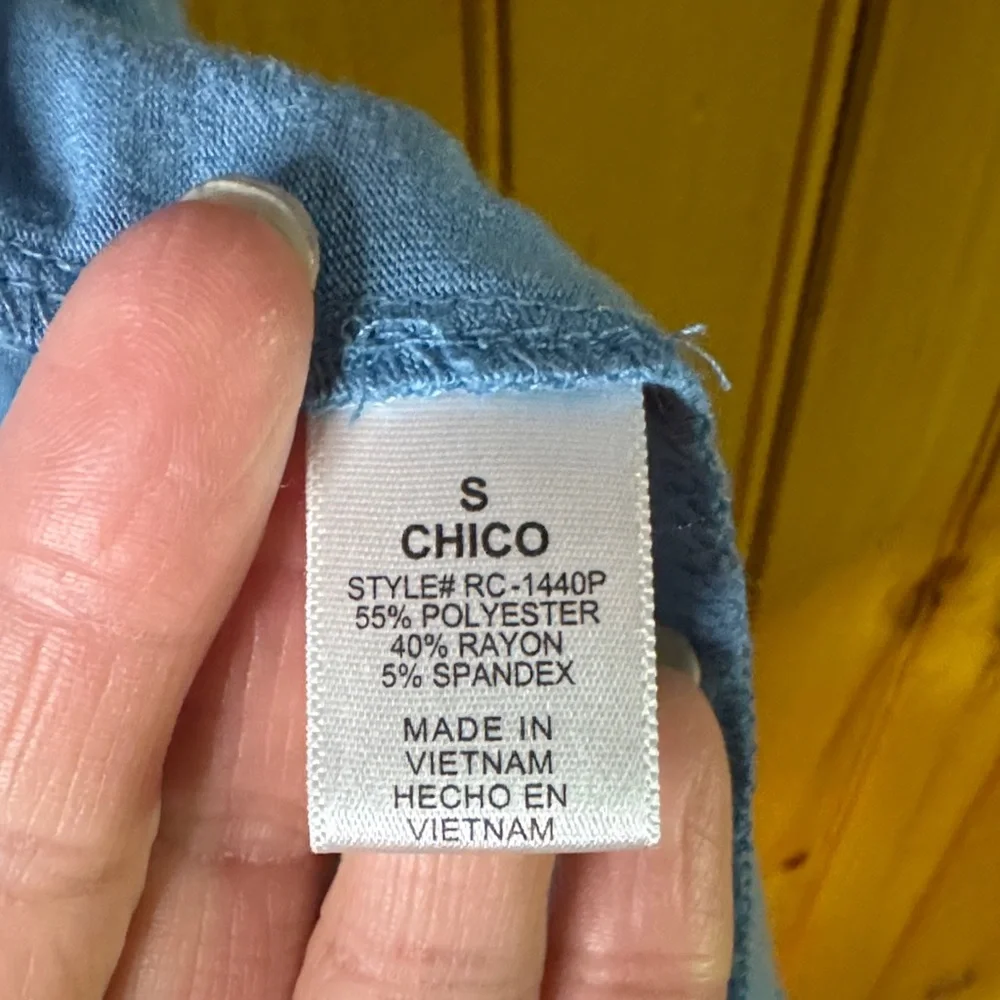 Zenana Outfitters Light Blue Open Front Cardigan - Picture 4 of 6